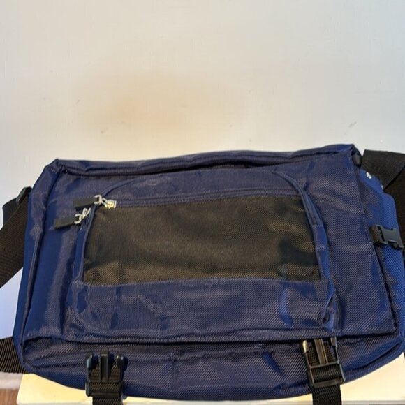 Ted Baker London navy blue nylon Crossbody messenger bag - Picture 8 of 11